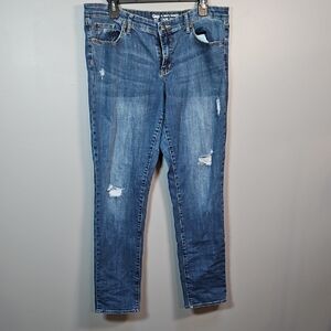 GAP Women's Dark Blue Skinny Jeans